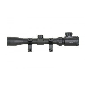 Прицел оптический (реплика) ACM Scope 3-9x32E with high mounting rings